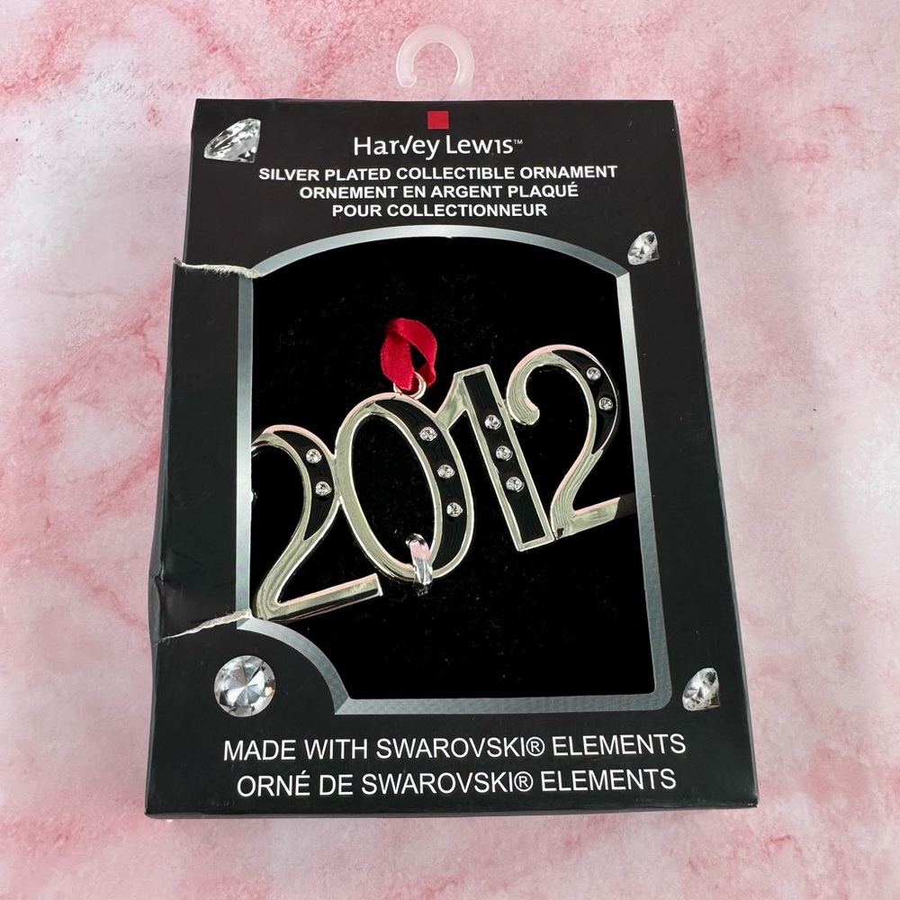 Harvey Lewis Collectible Ornament 2012 with Swarovski Elements